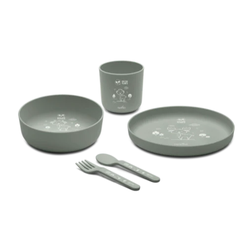 Set pappa in bioplastica