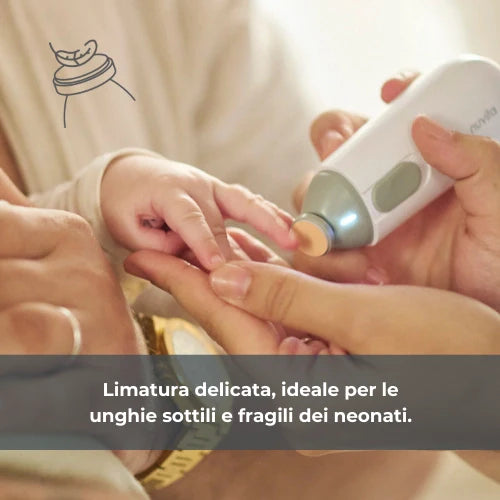 Tagliaunghie e Limaunghie elettrico Trimmy