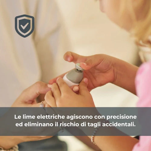 Tagliaunghie e Limaunghie elettrico Trimmy
