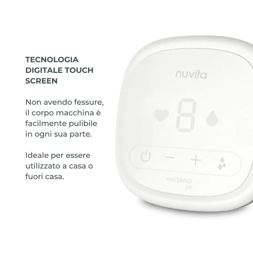 Tiralatte elettrico singolo a 2 fasi - Materno Go